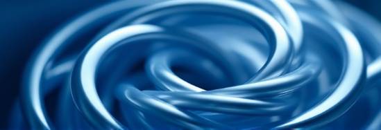opaque polymer structure, subtle sheen, twisting, photorealistic, sterile laboratory with metallic surfaces, highly detailed, dynamic swirling highlighted in composition, complex interlacing evident, midnight blue and silver, clinical white lighting, shot with a macro 180mm lens.